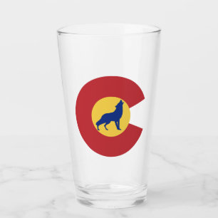 Colorado Wolf Glass