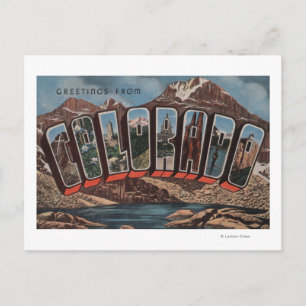 ColoradoLarge Letter ScenesColorado Postcard