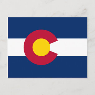 Colorado's Flag Postcard