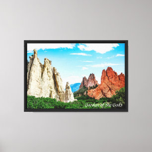 Colorado's Garden of the Gods Canvas Print