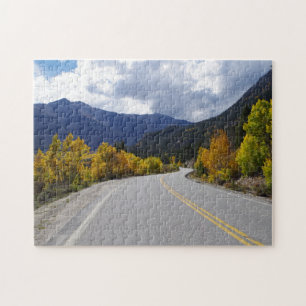 Colorado's Rinker Peak on Hwy 82 near Twin Lakes Jigsaw Puzzle