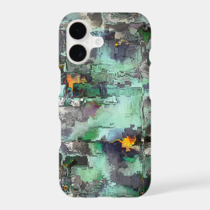 Coloration in rock, mint green to grey predominate