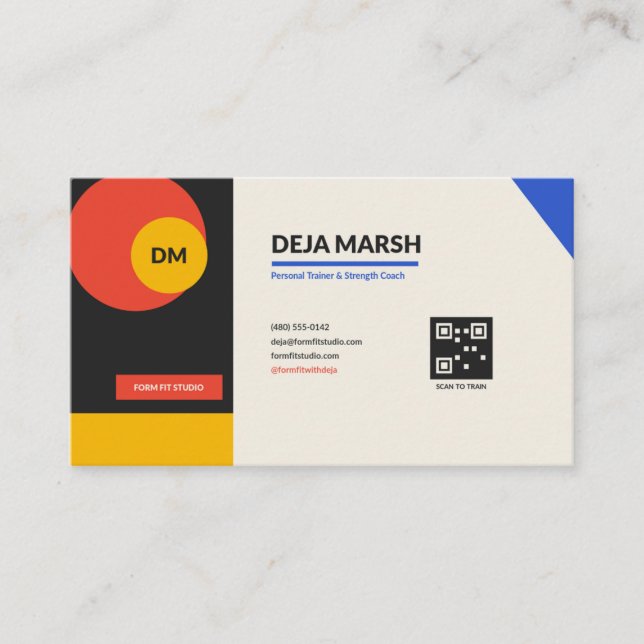COLORBLOCK BUSINESS CARD (Front)