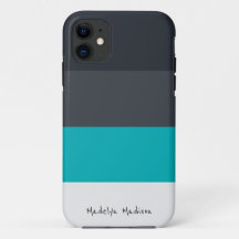 Colorblock Horizontal Stripe Black & Grey