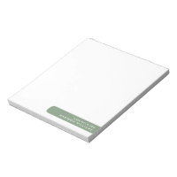 Colorblock Modern Minimalist Stylish  Notepad