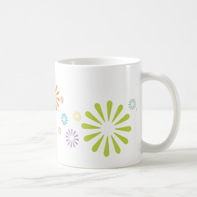 Colorbursts Coffee Mug (Right)