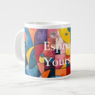 Colorcube 3 Colorful Cubism Specialty Mug