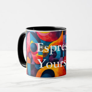 Colorcube 6 Colourful Cubism Combo Mug