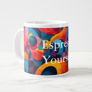 Colorcube 6 Colourful Cubism Speciality Mug