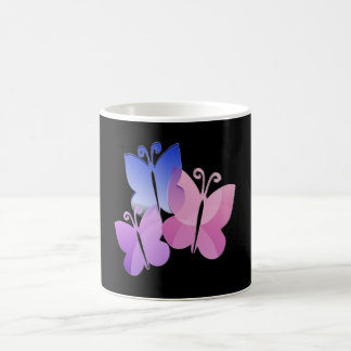 Colored Butterflies Coffee Mug