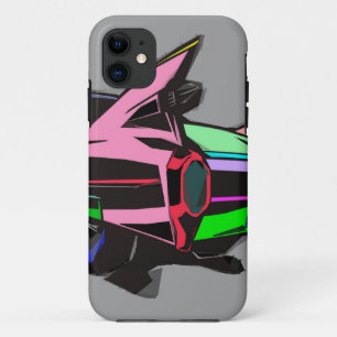 Colored cadillac iPhone 11 case