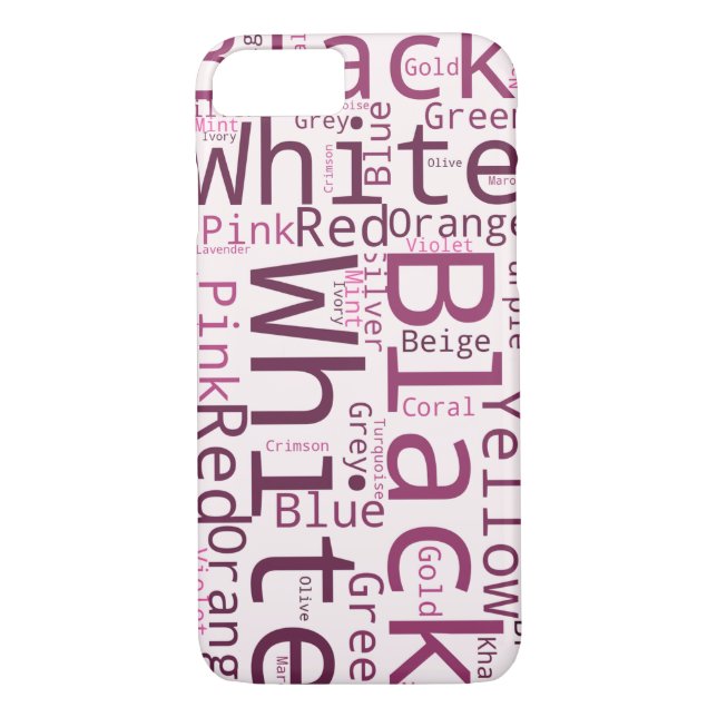 colored  Case-Mate iPhone case (Back)