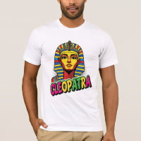 Colored Cleopatra T-Shirt | Ancient Egyptian Queen
