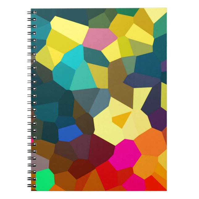Colored Crystals Notebook (Front)