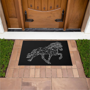 colored doormat