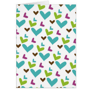 Colored Hearts