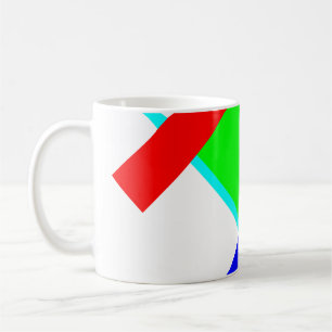 Colored hug coffee mug
