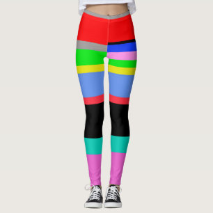 Colored lines leggings