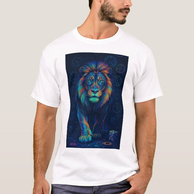 Colored lion T-Shirt (Front)