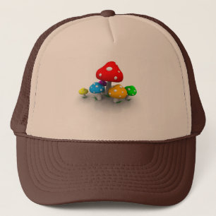 colored-mushrooms-1280x800 trucker hat