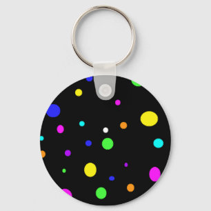 Colored Orbs-keychain Key Ring