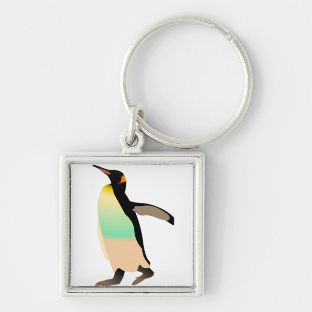 Colored Peguin Key Ring (Front)
