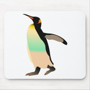 Colored Peguin Mouse Mat