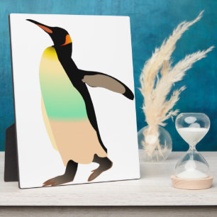 Colored Peguin Plaque
