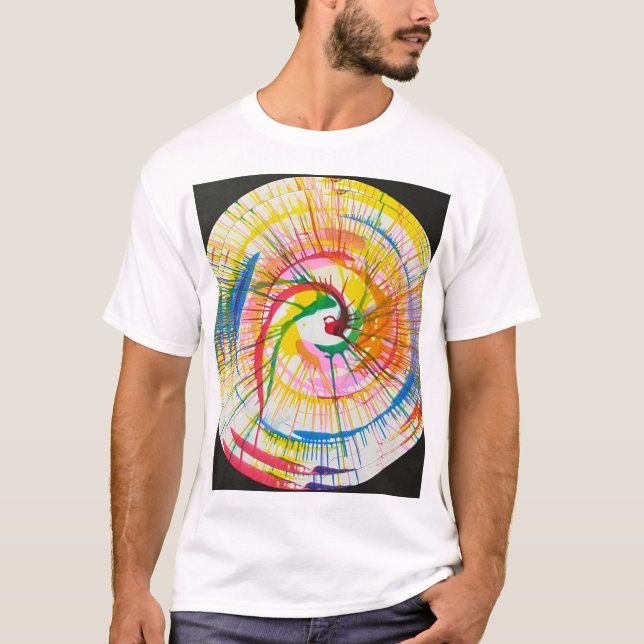 COLORED PINWHEEL T-Shirt (Front)