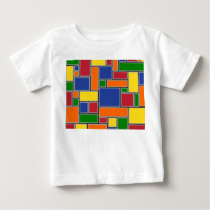 Colored Rectangles  Baby T-Shirt