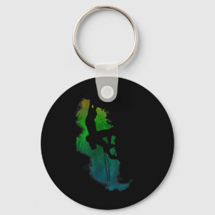 Colored Rock Climbing Outdoor Clothing Gift  Key Ring