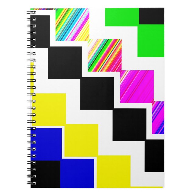Colored stairs notebook (Front)