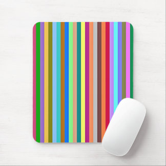 colored strip mouse mat