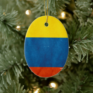 Colores de Colombia Ceramic Tree Decoration