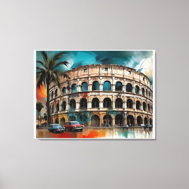 colorflux canvas print (Front)