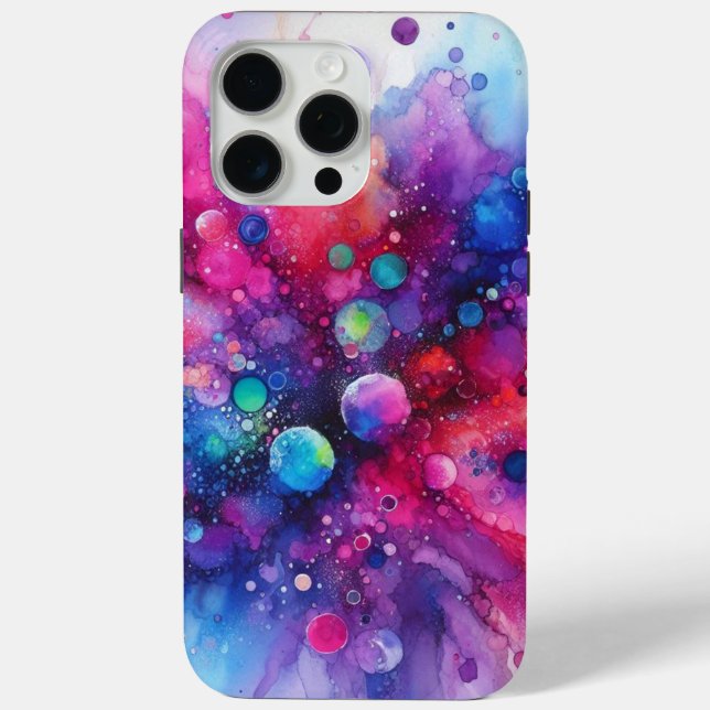 Colorful 15 iphone cover (Back)