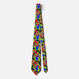 Colorful Abstract #1 Tie