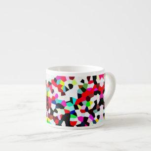 Colorful Abstract Art Mug – Modern Artistic Coffee