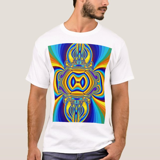 Colorful Abstract Background-14334 T-Shirt (Front)