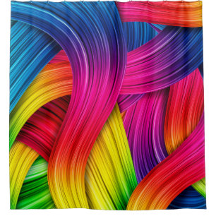 colorful abstract backgroundbackground,color,abstr shower curtain