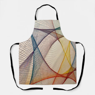 Colorful Abstract Cooking Apron