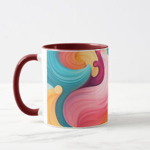 Colorful Abstract Design Coffee Mug