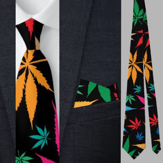 Colorful Abstract Floral Pattern          Tie (Creator Uploaded)