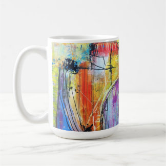 Colorful Abstract Geometric  Coffee Mug
