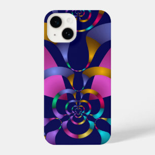 Colorful Abstract Geometric Pattern iPhone 14 Case