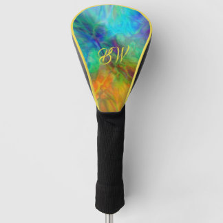 Colorful Abstract Golf Head Cover