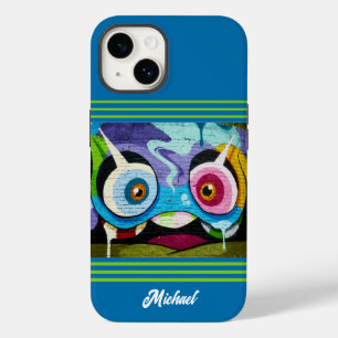 Colorful Abstract Graffiti Street Art Personalized Case-Mate iPhone 14 Case