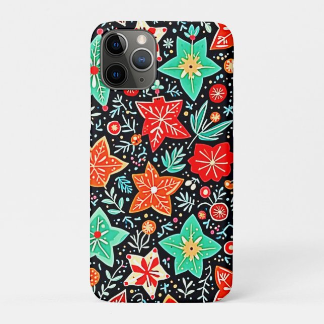 Colorful Abstract Holiday Design Case-Mate iPhone Case (Back)