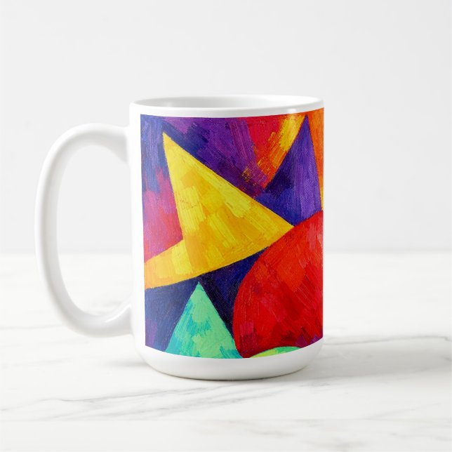 Colorful abstract Mug (Left)