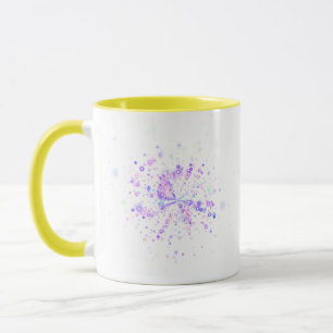Colorful Abstract Neon Splash Mug